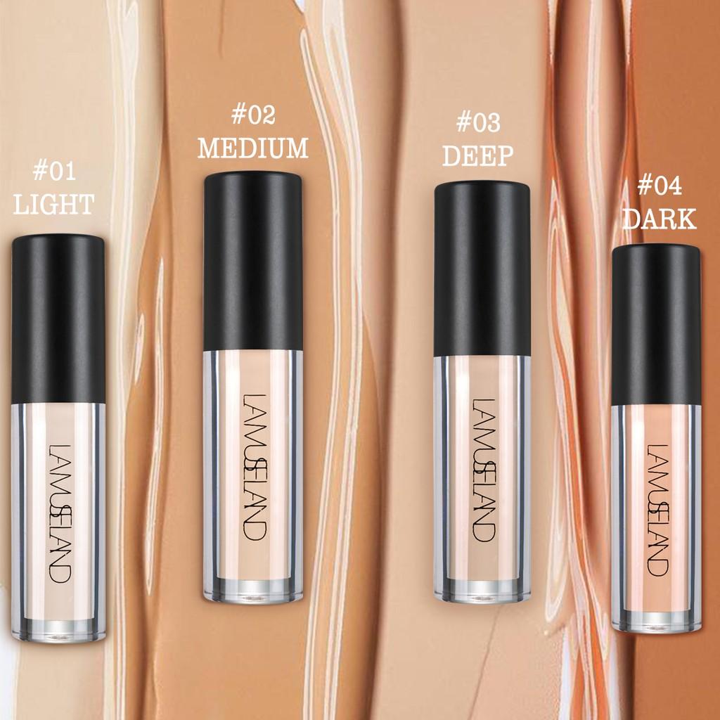 4 Farben Flüssiger Concealer Gesichtsschönheit Gesichts-Make-up Kosmetik Verstecken Sie den Makel
