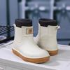 Europäischer & Amerikanischer Stil Unisex Wasserdichte High-Top Regenstiefel - Umweltfreundliche Outdoor Gummischuhe