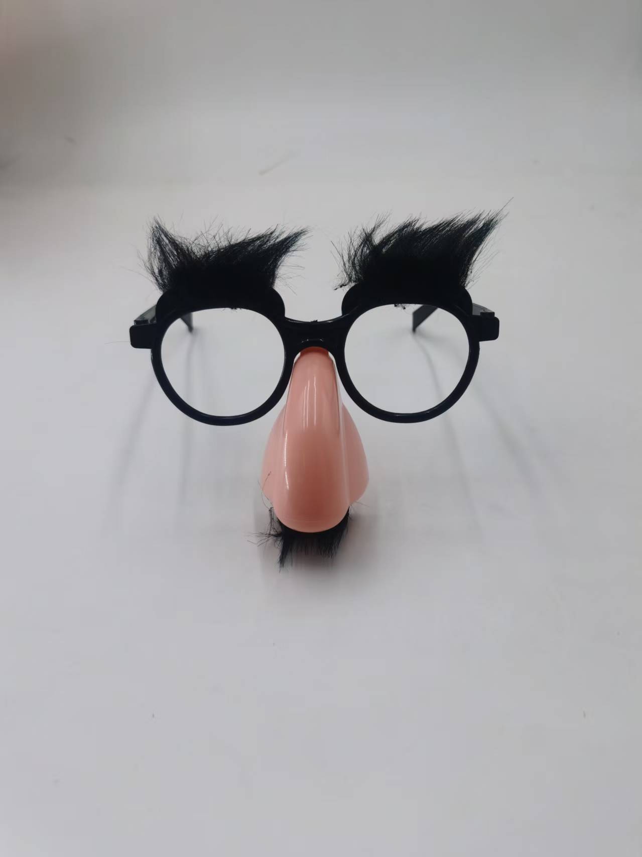 

Novelty Glasses with Fake Nose and Eyebrows Costume Accessory for Parties and Events Fun Facial Disguise Prop One Size