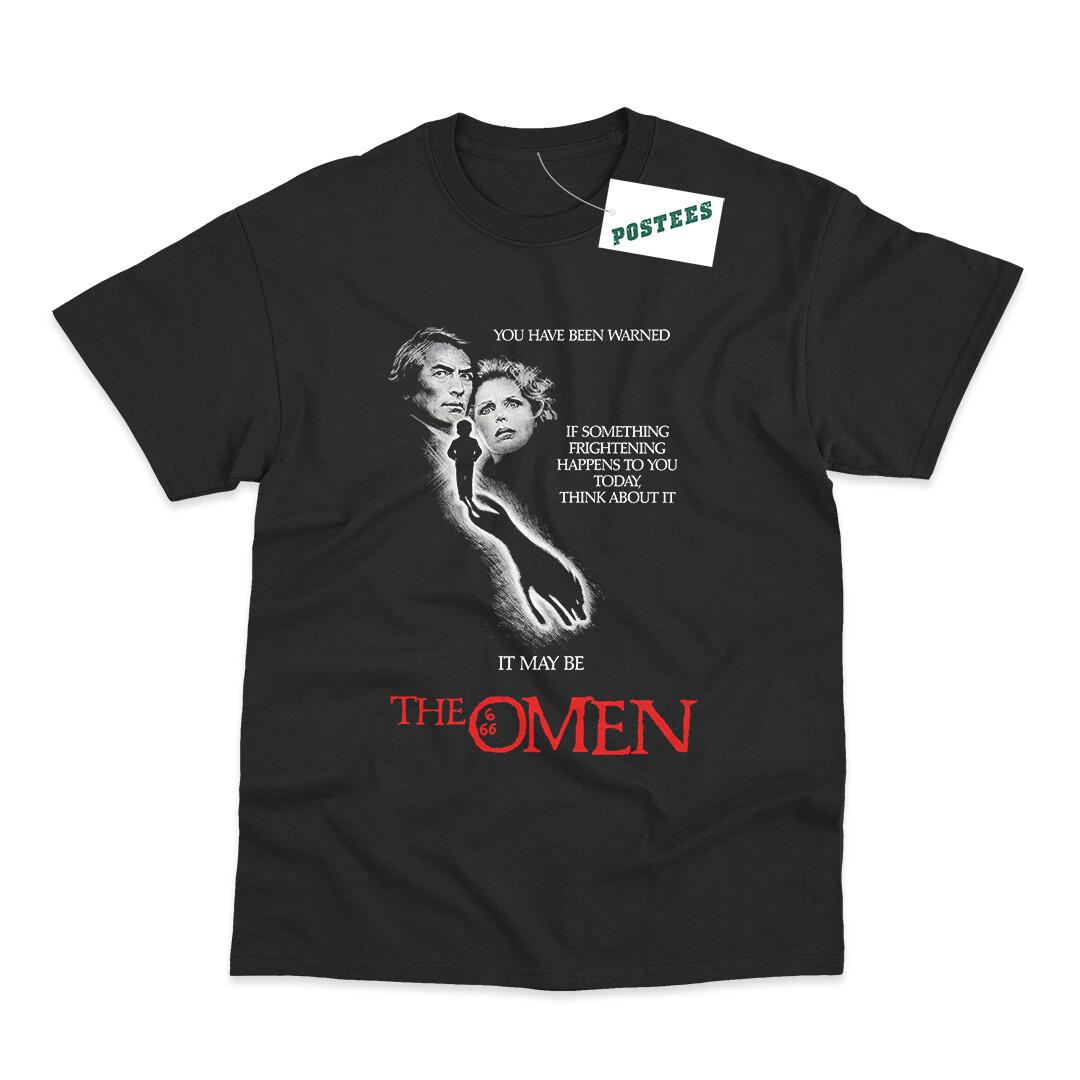26 Retro Movie Poster Inspired By The Omen DTG Printed T-Shirt Unisex T-Shirt M