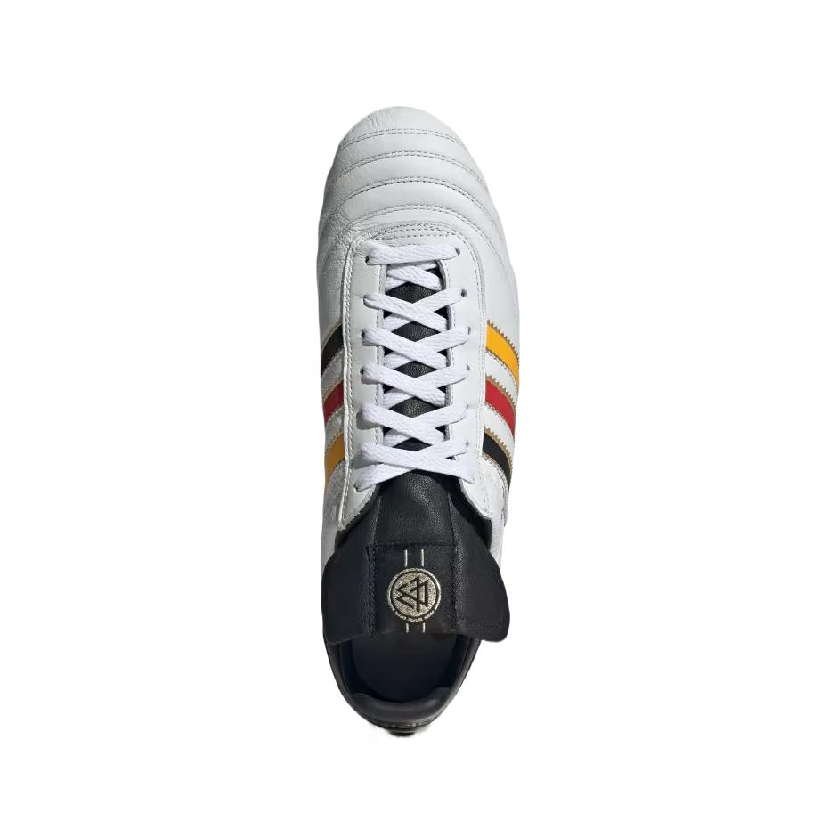 Adidas Copa Mundial Non-Removable Stud Round Toe Firm Ground Leather Breathable Soccer Shoes Men sneaker KJ3520