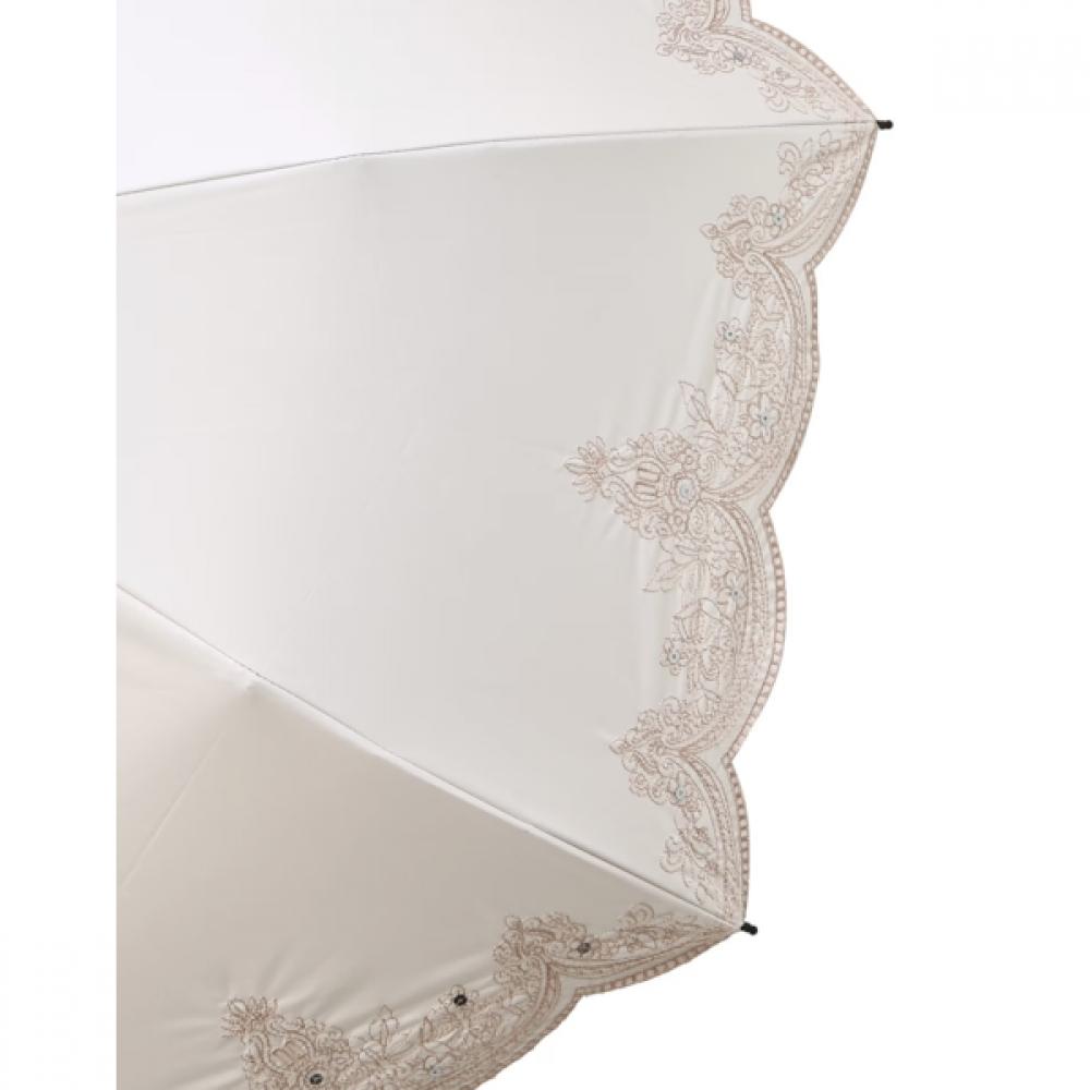 Daks Ivory Sequin Embroidered Umbrella  Umbrella Combo  Dbum6e107i2