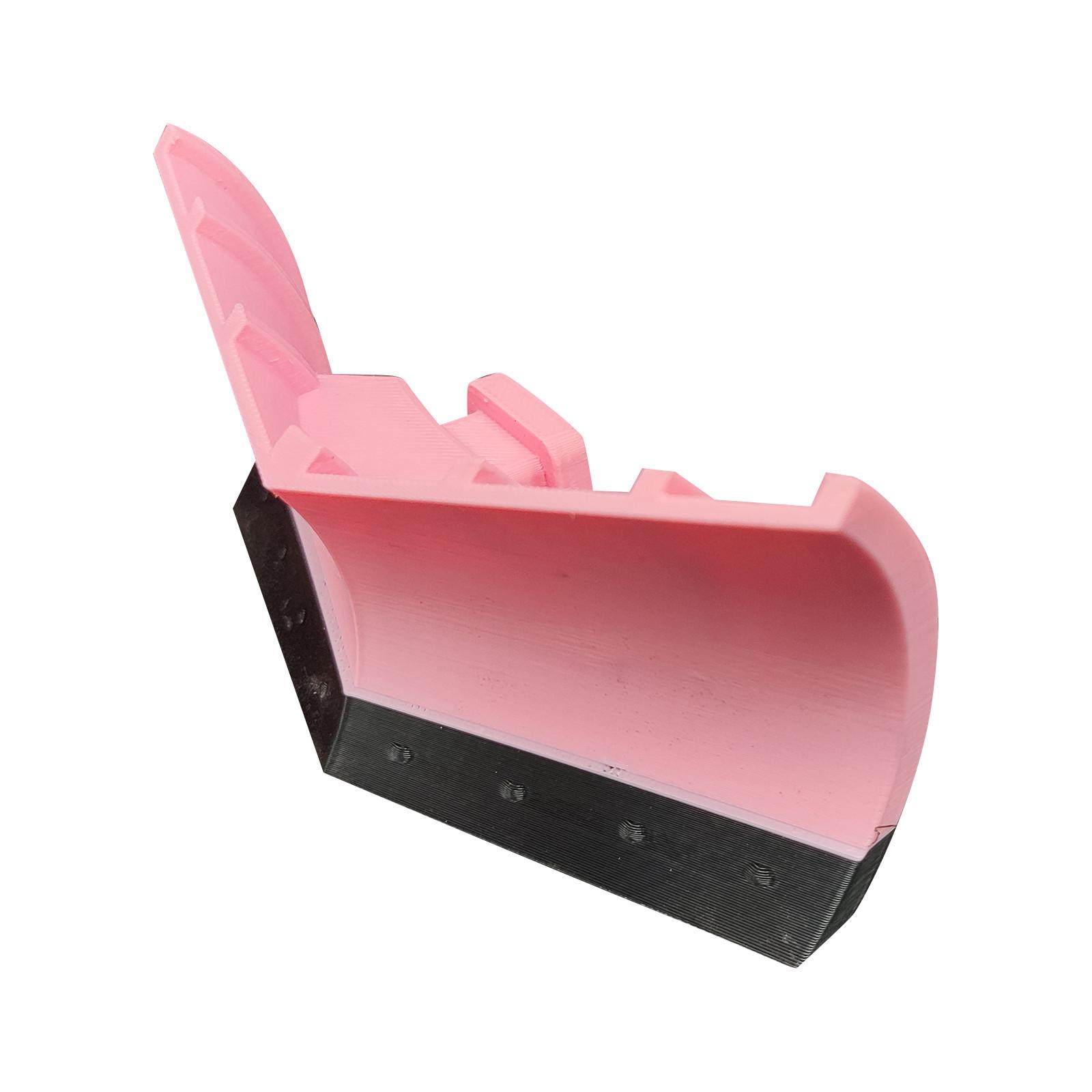 

Туфлі з великими пальцями, надруковані 3D, черевики з дірками, прибирання снігу, штовхання снігу, декоративні аксесуари, модні тапочки, тренд One Size рожевий