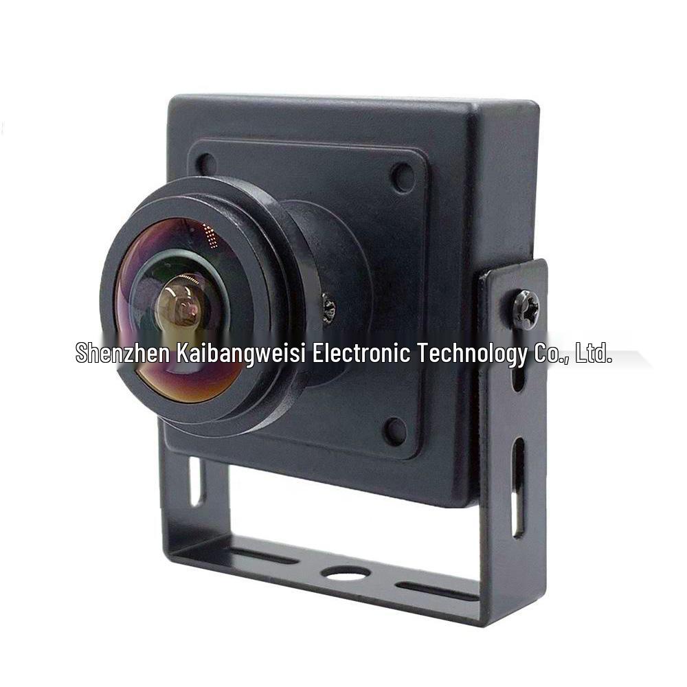1.8mm 170° Panoramic Fisheye 4MP/5MP POE Network Camera, Wide-Angle Metal Cube