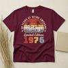 50. Geburtstag T-Shirt Geboren 1976 50 Jahre Alt Geschenke Vintage T-Shirt 1976 Fünfzig