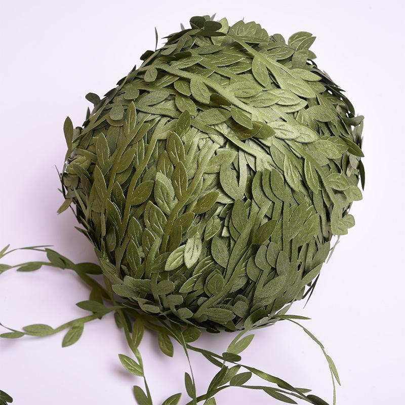 Artificial Leaves & Rattan Accessories: Creeper Vines, Fake Leaves, Willow Greenery, Pipe Ceiling, Faux Flowers.