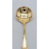 Eve-mode TRIO 18-8 Largo Bouillon Spoon, Gold-Plated Finish, Made in Japan