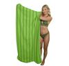 Absorbent Striped Beach Towel Microfiber Large Size Soft Absorbent Bath Towel