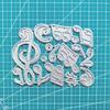 Musical Notes Dies Cuts for Card Making,Cutting Dies, Metal Die Cutting Mold, Scrapbooking Dies, DIY Etched Embossing Stencil for Craft
