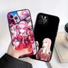 PP64 Zero Two Soft Shell Phone Case for Samsung Galaxy S20 S21 S22 Ultra FE + Plus A21S A22 A24 A25 A26 A30 A30S A31