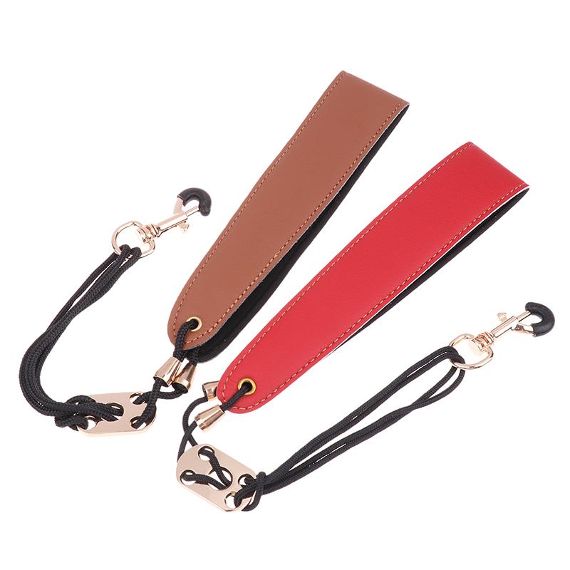 Saxophone Strap Neck Leather Strap Saxophone Lanyard For Adult Children Soprano Tenor Alto Baritone Sax Musical Instrument
