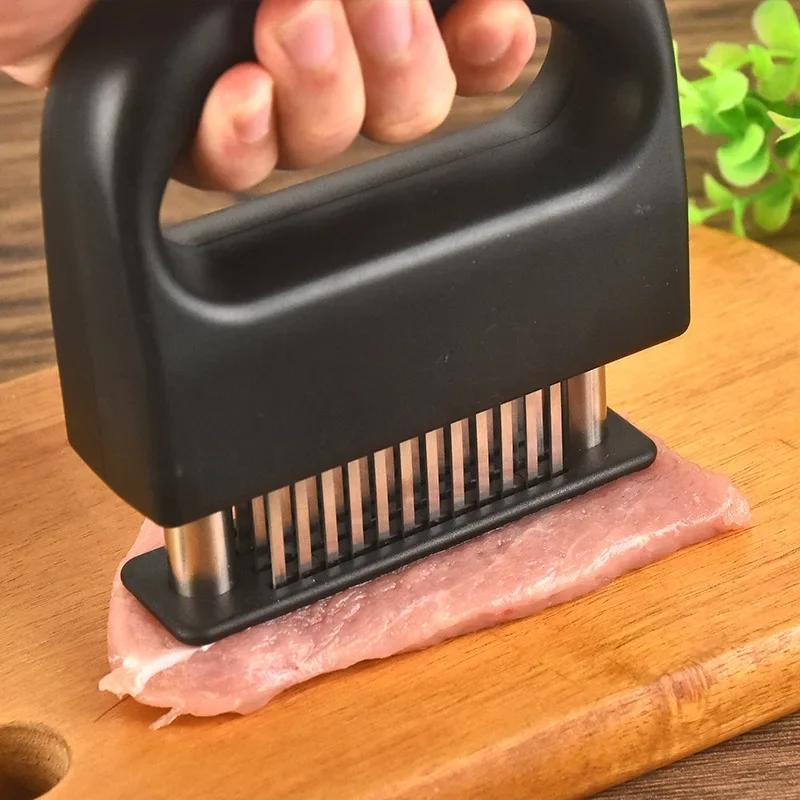 Meat Tenderizer Steel Needles Meat Tenderizer Steak Softener Hammer Pounder Kitchen Gadgets Cooking Tools