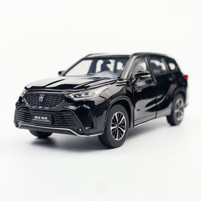 1/32 Toyota Crown Kluger HYBRID Oyuncak Araba JKM Diecast Minyatür Model SUV Spor Ses ve Işık Eğitici Koleksiyon Çocuklar İçin Hediye