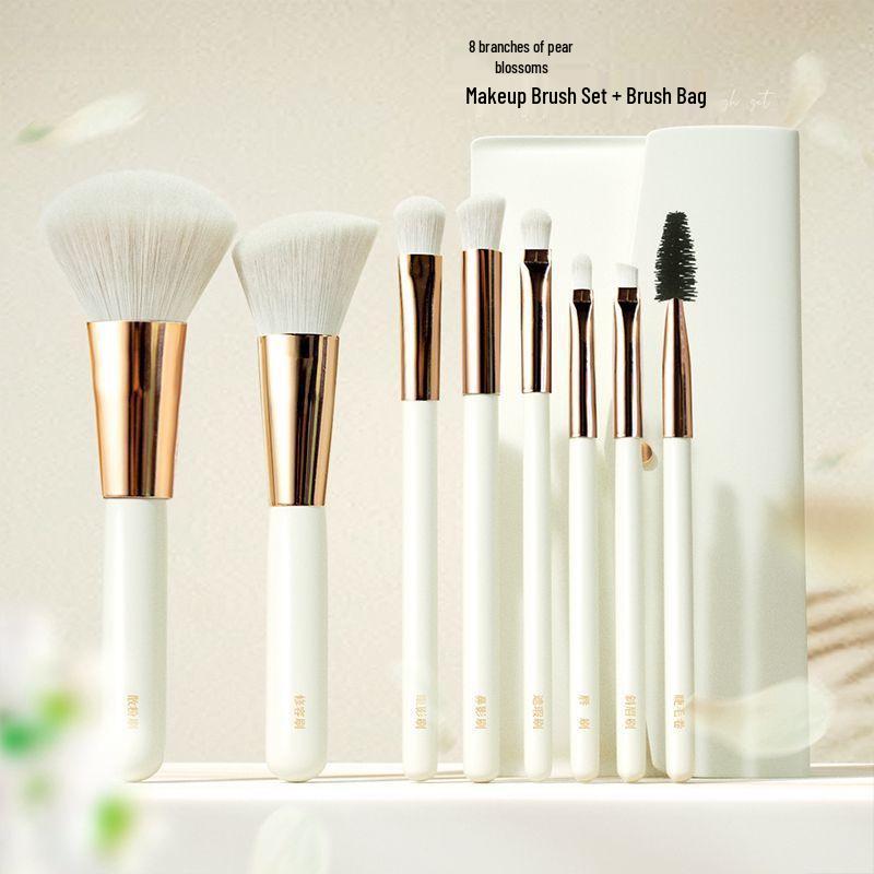 

Beginner s Soft Bristle Eyeshadow Makeup Brush Set with Case