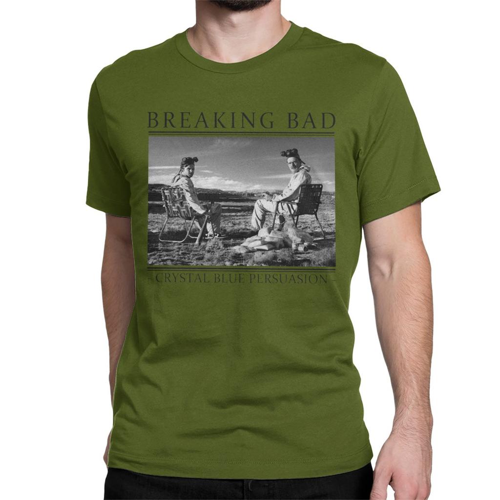 Break-Bad Crystal Blue Persuasion Men Women T Shirt Walter White Jesse Pinkman Unique Tees T-Shirts 100% Cotton Gift Idea Top