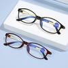Reading Glasses Women Fashion HD High Quality Hyperopia Glasses Men Anti Blue Light Computer Eyewear +1.0 +1.5 +2.0 +2.5 To +4.0