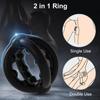 Durable Male Penis Ring Silicone Cock Ring Delay Ejaculation Scrotal Binding Ball Stretcher Enlargement Cockring Sex Toy For Men
