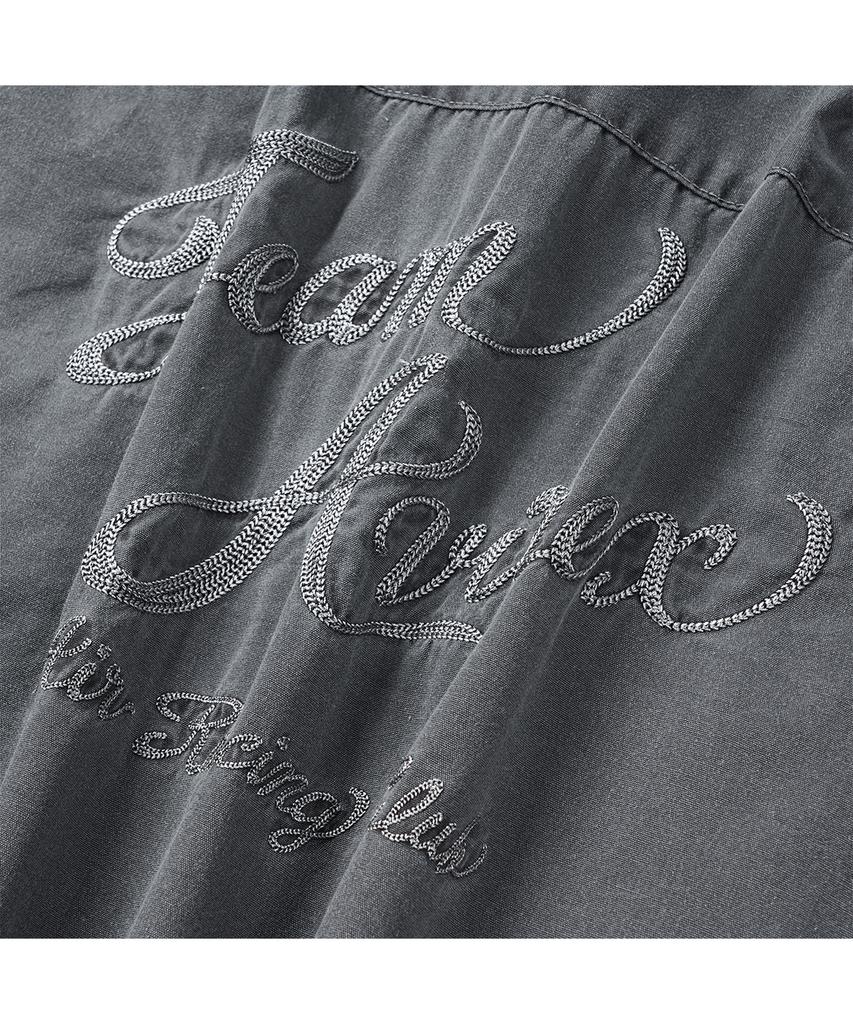 Avirex Fade Embroidery Work Jacket / 7836152009 Charcoal