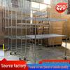 Chrome Wire Mesh Shelving Rack - Multi-Layer Stainless Steel Storage Display Shelves for Home and Warehouse