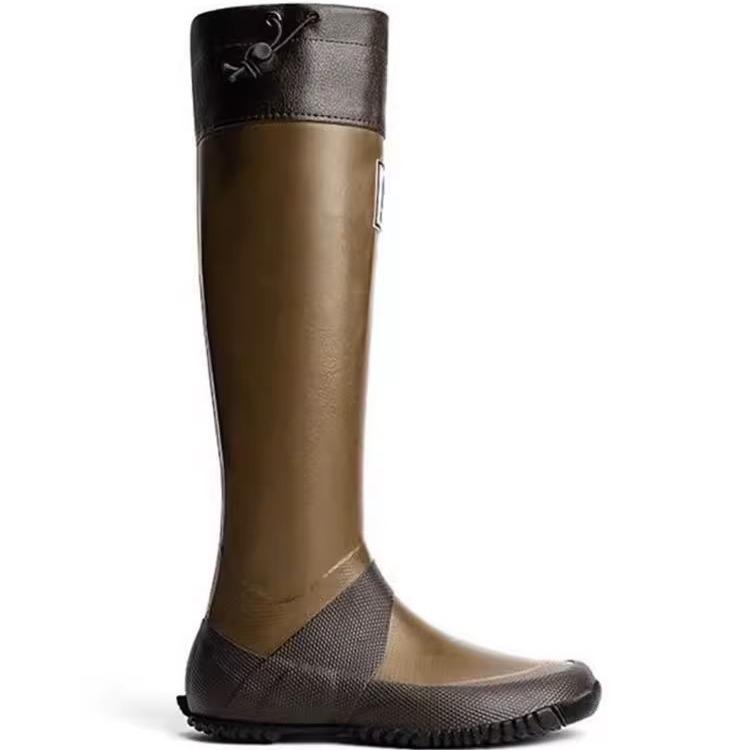 Marke Tide Japan Vogelschutzverband Outdoor Regenschuhe Stiefel Damen Sommer Wasserschuhe Stiefel Retro Hohe Ritterstiefel