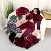 1 PC Automatic Folding Umbrella - Selena Quintanilla Pattern Portable Foldable Design With 8 Ribs Christmas Birthday Gifts