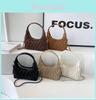 Fashionable 2023 New Vintage High-end Pleated Bag Small Niche Casual Crossbody Bag