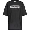 Adidas Originals Hockey Logo Letter Sports Loose Comfortable Short Sleeve T-Shirt Women Tops KF0146