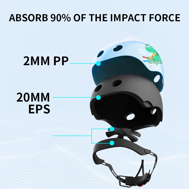 Child Protective Equipment Helmet Elbow Knee Pads for Girls Aged 3 4 5 6 7 8 9 10 11 12 Year Boy Suitable for Roller Skating and Skiing