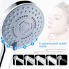 Hans Rain Shower Head Set - Single Head Booster with Faucet & Water Heater Compatibility