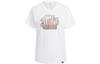 Women's Doodle Graphic Tee White IB4887