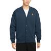 Nike Logo V-Neck Single-Breasted Cardigan Sweater Men Sweater IM9362-478