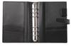 Franklin Planner Horsehair Embossed 2 Binder 64590 Compact Size 25mm Black