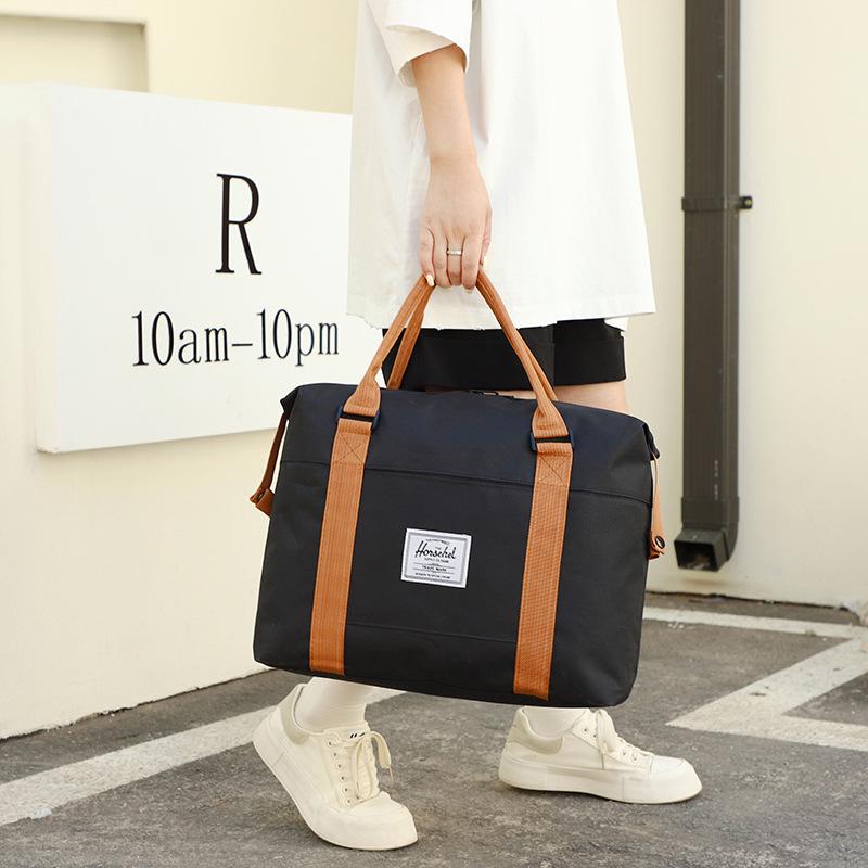 

Легкая многоцелевая дорожная и фитнес-сумка для йоги, пребывания в больнице и ручной клади чёрный