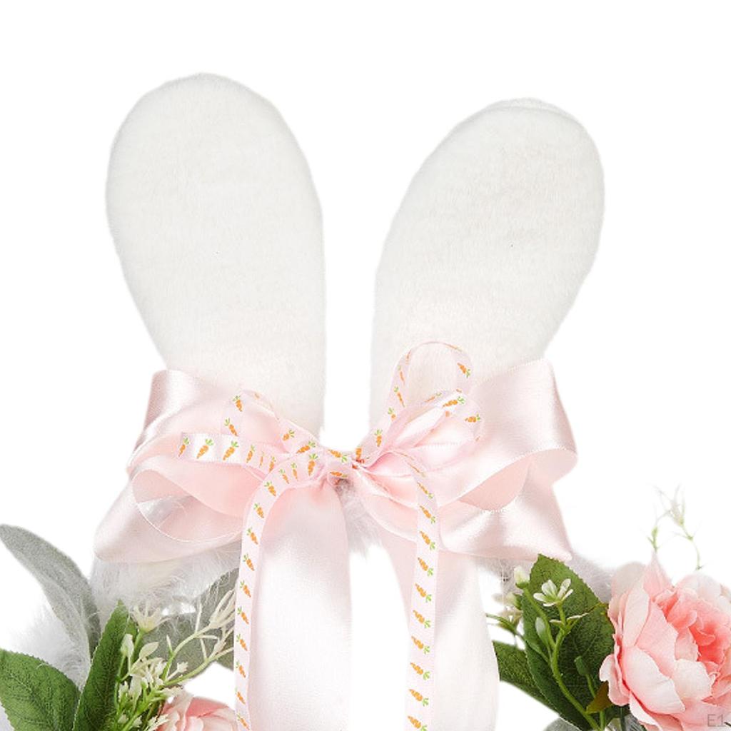 Easter Wreath Decorative Practical Decoration Cute Artificial Flower Spring for
