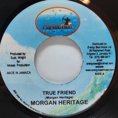 7inch Record MORGAN HERITAGE, RICHIE RAMSAY - True Friend / Getting Out A Babylon NONE Reflection Jamaica Reggae, Ska & Dub Used