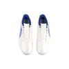 LiNing MG Rubber Short Studs Artificial Ground Cushioning Anti-Slip And Wear-Resistant Soccer Shoes Men's White Blue ASFT015-2