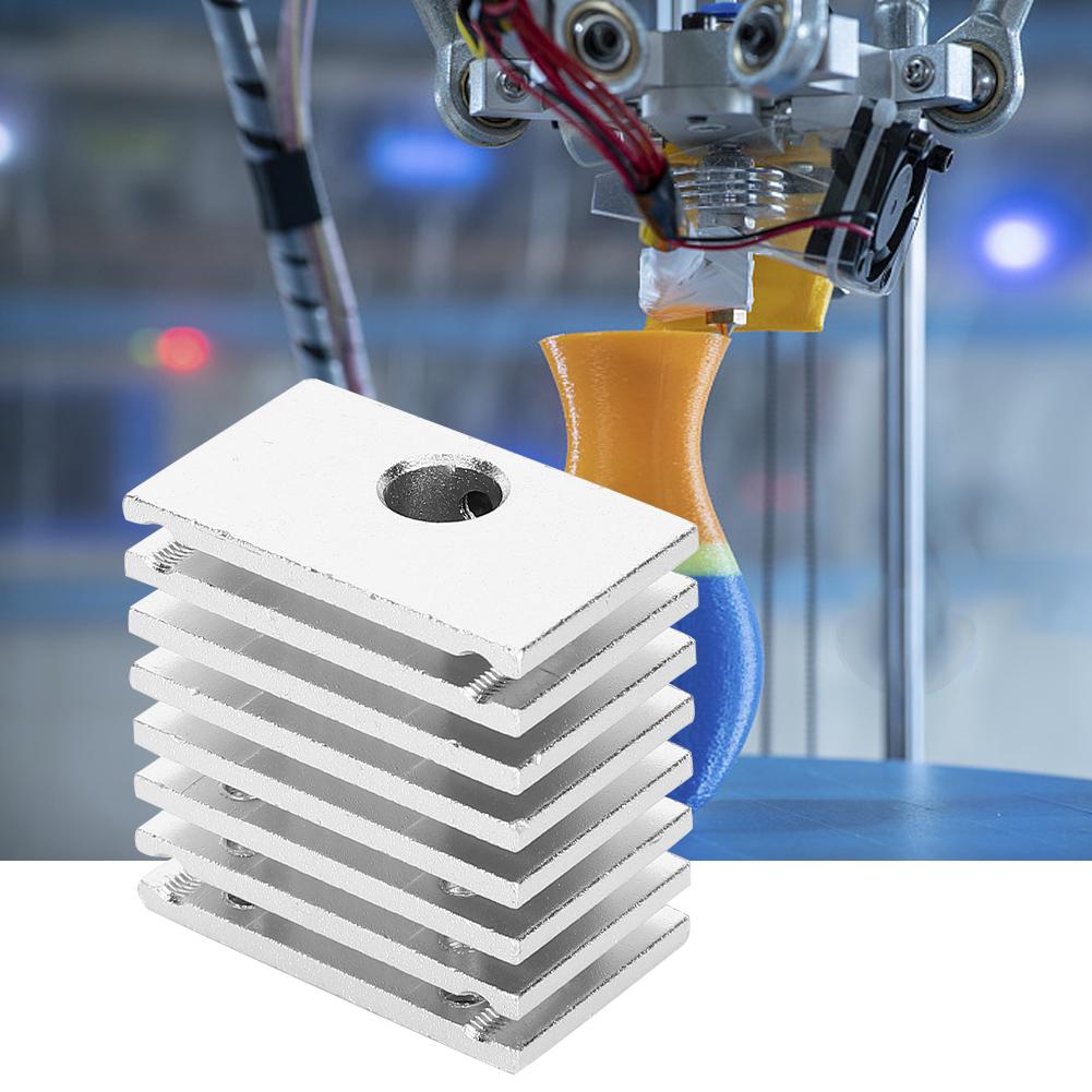 Buy Heat Sink Block Single Head Aluminum Alloy DIY Extruded 3D Printer