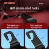 Multifunctional Car Hooks with Built-in Cup Holders and Phone Holders - Essential Supplies for Every Ride