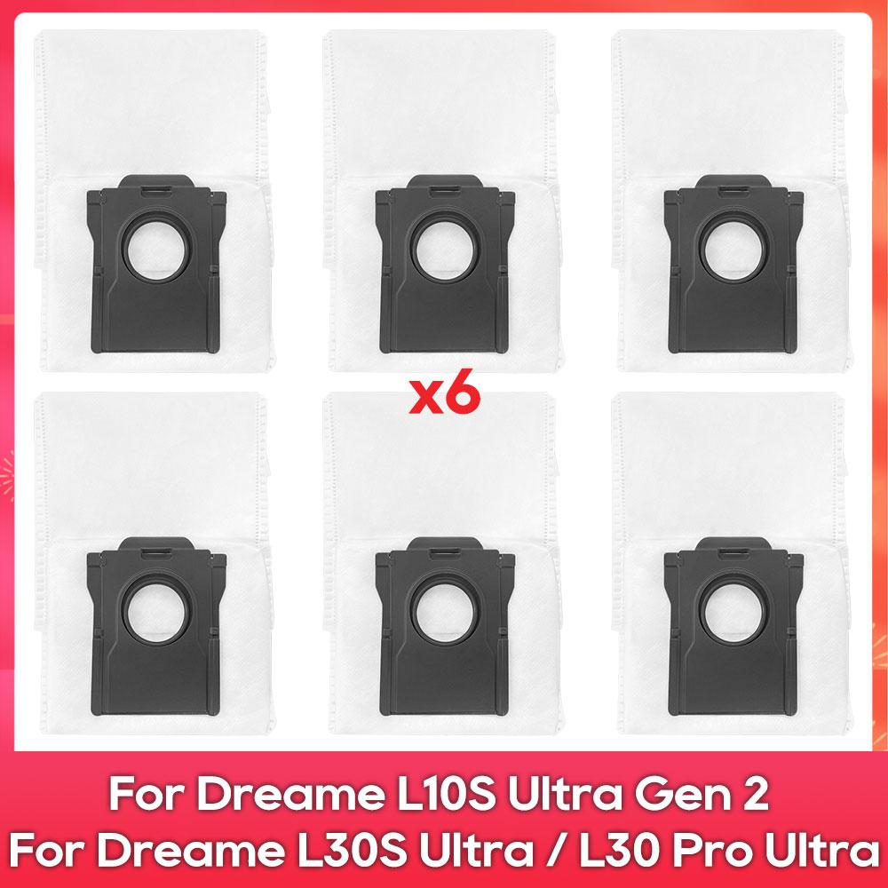Compatible For ( Dreame L10S Ultra Gen 2, L30S Ultra, L30 Pro Ultra ) Parts Accessories Main Side Brush Filter Mop Rag Dust Bag