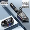 BBKV7 Zinc Alloy Car Remote Key Case Bag For BMW X1 X3 X4 X5 F15 X6 F16 G30 7 Series G11 F48 F39 525 F30 118i 218i 320i Car Stickers