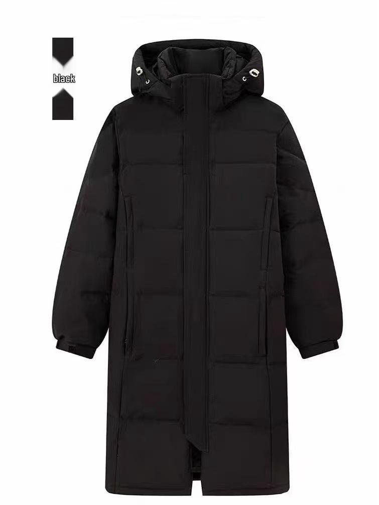 

Central Academy Drama Ultra-Warm Long Down Jacket - Unisex Couples Edition L чорний