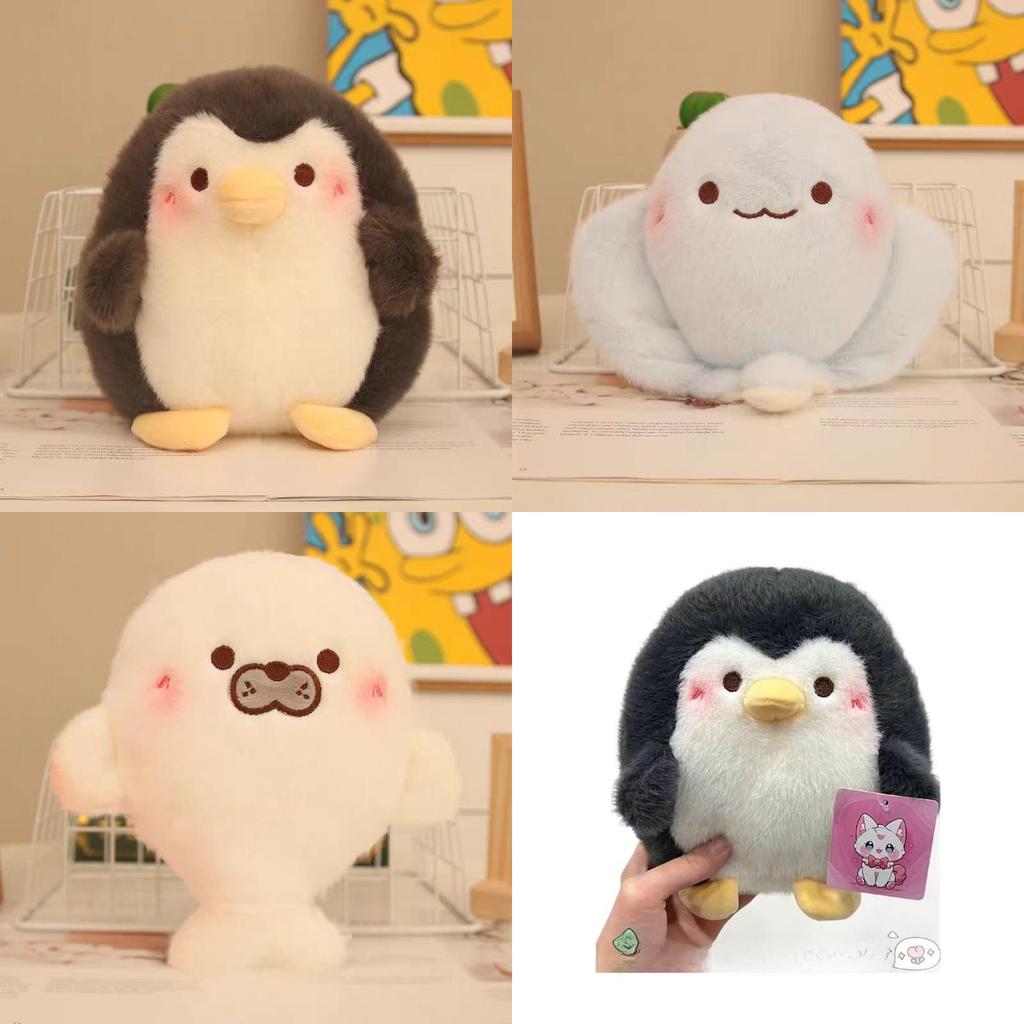 Plush Penguin Toy With Soft Pp Cotton Filling For Kids Playroom Decor