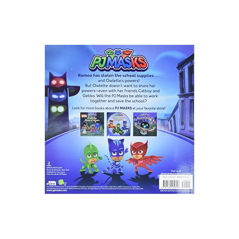 ¡PJ Masks Salva la Escuela! Cuando los útiles escolares desaparecen, es hasta