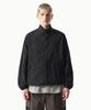 Musinsa Standard [City Leisure] High-Neck Sheer Windbreaker Jacket [Black]