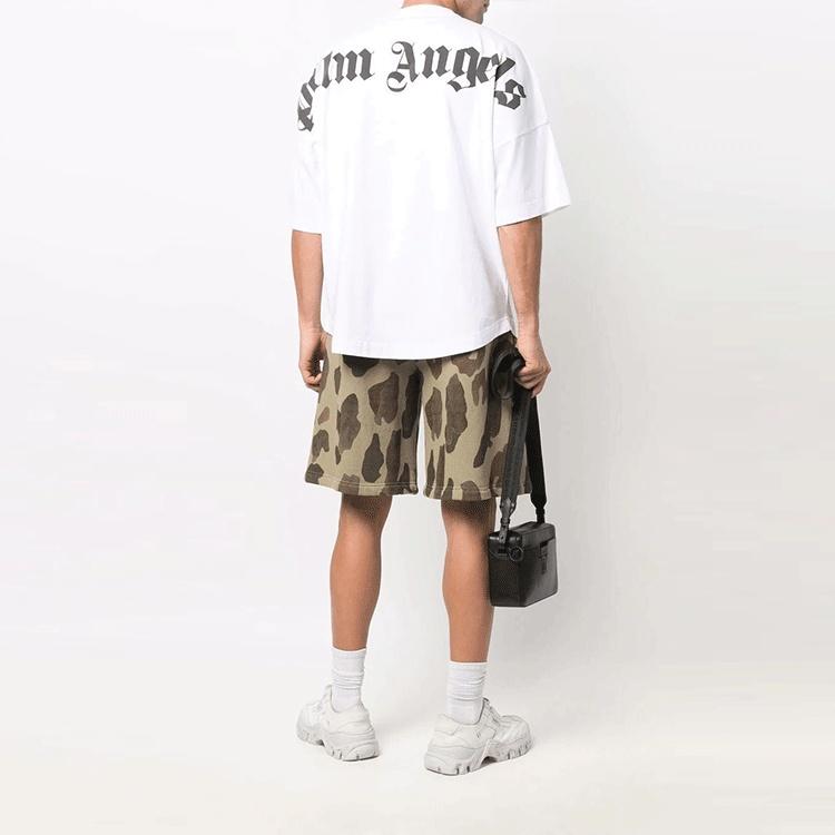 Palm Angels Logo Over T-shirt Unisex PMAA002C99JER0010110