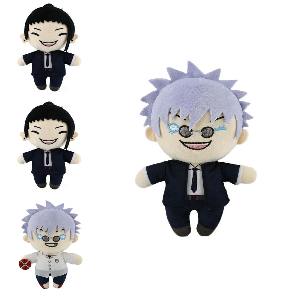 Adorable Toho Jujutsu Sorcery Plush Toy Featuring Gojo Satoru In Stylish Summer Outfit