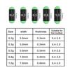 100pcs 0.2-1.5g Weights Lead Sinkers Adjustable Fishing Drop Shot  Carp Fishing Tools