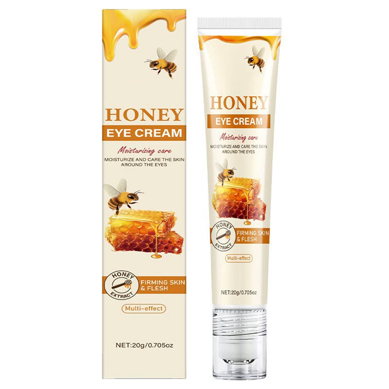 

Увлажняющий и осветляющий укрепляющий крем для кожи вокруг глаз с медом Для укрепления, уменьшения кругов под глазами, мешков, тонких линий, увлажняющий и увлажняющий крем для кожи вокруг глаз. One Size белый