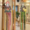 Bride Groom Skeleton Ghost Couple Hanging Flag Door Hanging Porch Halloween Outdoor Decoration Scary Paper