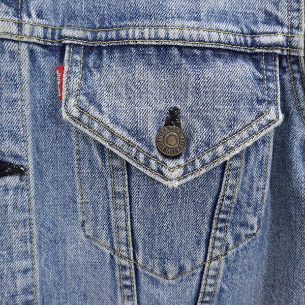 Levi's 90s Made In Japan Big E 557 Denim Jacket 40 Jeans Men's Used